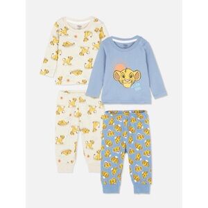 PRIMARK x DISNEY Baby 4pc Lion King Pajama Set